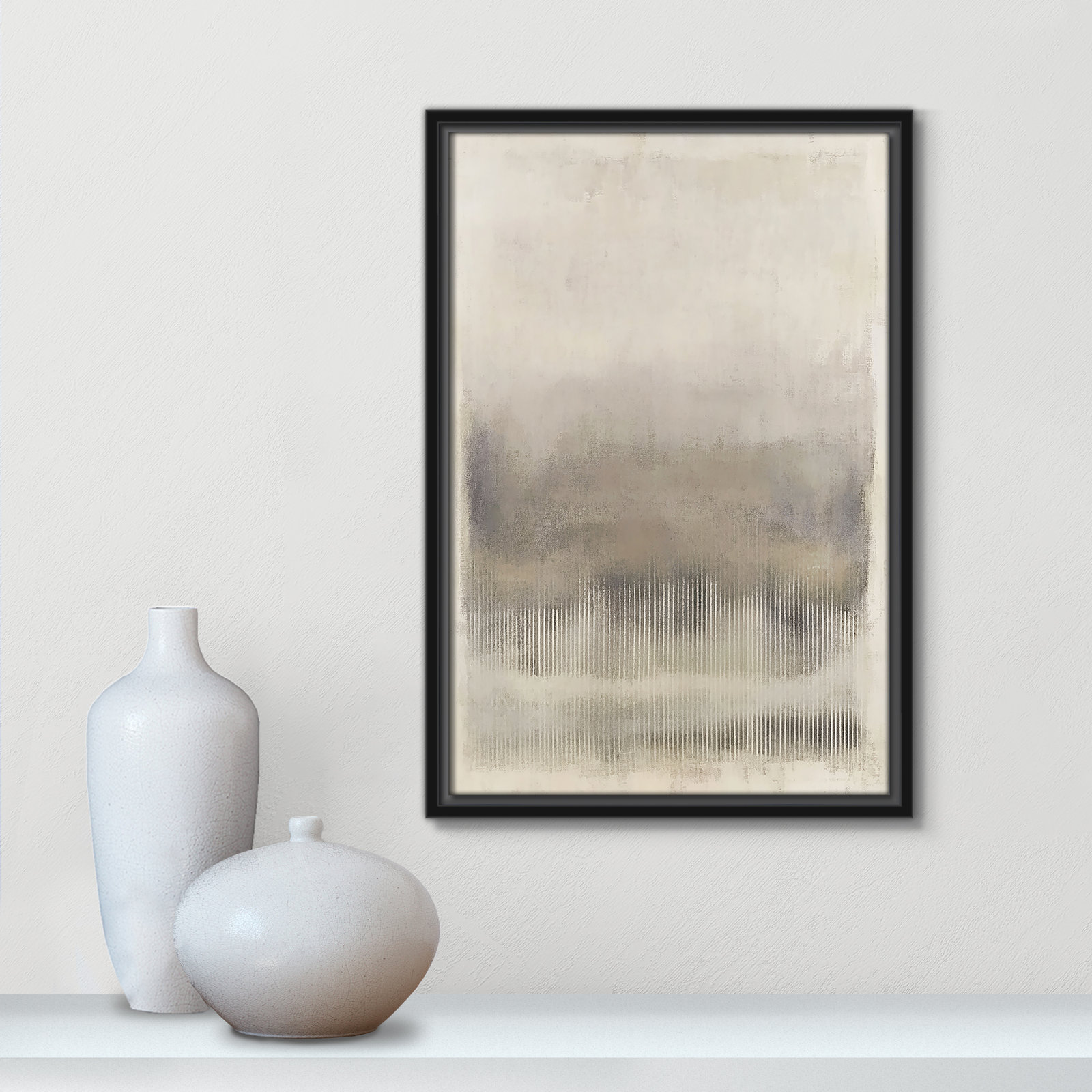 Balanced Silence II Print by Irena Orlov, 19.5" H x 13.5" W, Black Floater