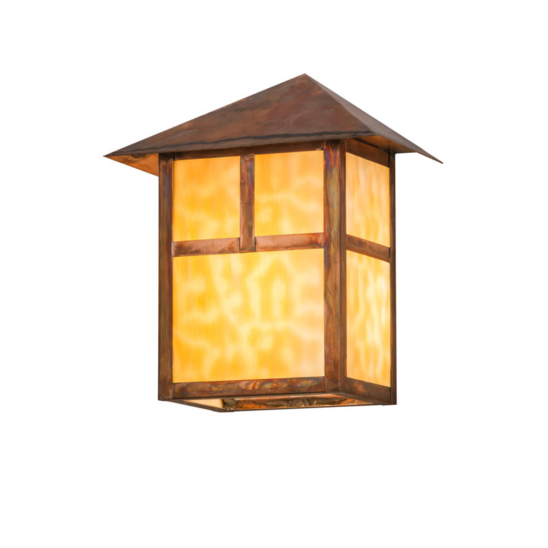 Seneca "T" Mission 1 - Light Outdoor Wall Lantern