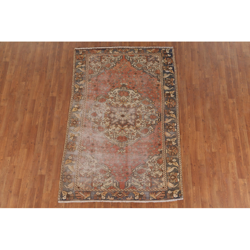 Tapis en laine vieilli 4 x 7