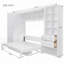 Grand lit escamotable avec placard, tiroirs et tablettes-598038434-598038437