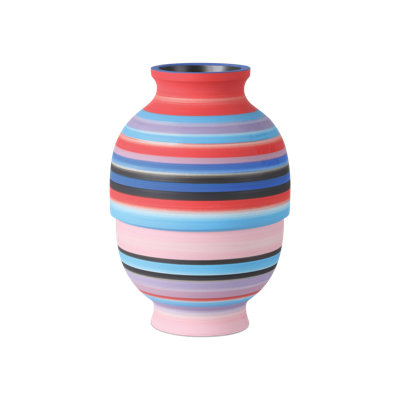 Happy 80's Handmade Ceramic / Porcelain Table Vase