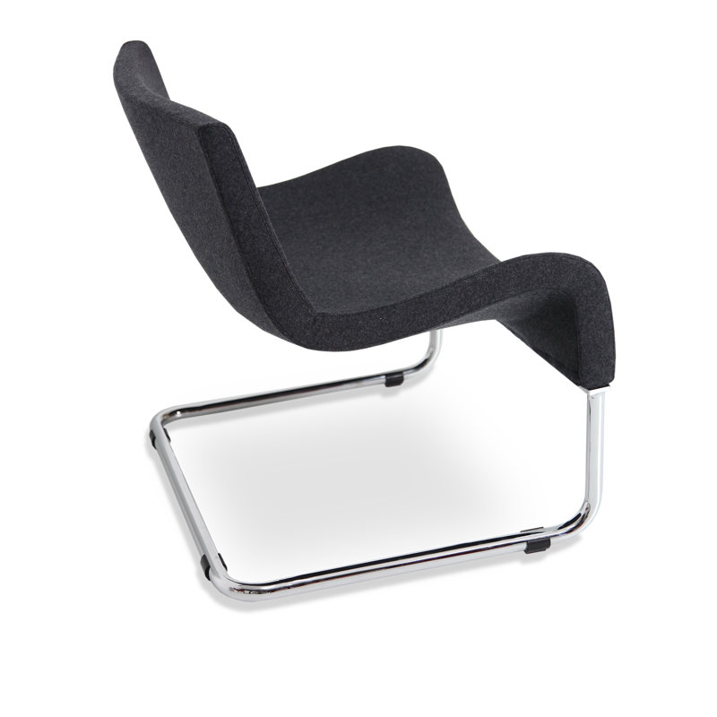 Chaise Marmaris, Gris foncé