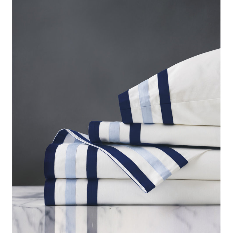 Ensemble de draps en percale de coton de qualité égyptienne à densité de tissage 200 fils Corbin