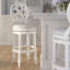 L 23,5 po x l 19,5 po x H 49,5 po, bois / tissu, 1 pièce, tabouret de bar, siège pivotant-130595222-130595225