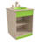 Bright Beginnings Commercial Grade Wooden Children's Kitchen Sink and Integrated Storage