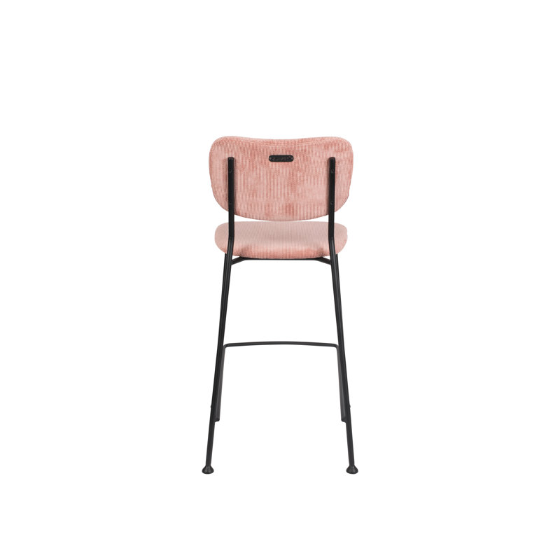 Benson Bar Stool, Gray, Counter Stool (25” Seat Height)