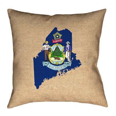 Housse de coussin Katelyn Smith Maine State