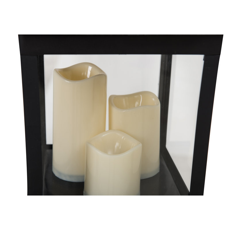 Lantern with LED candles