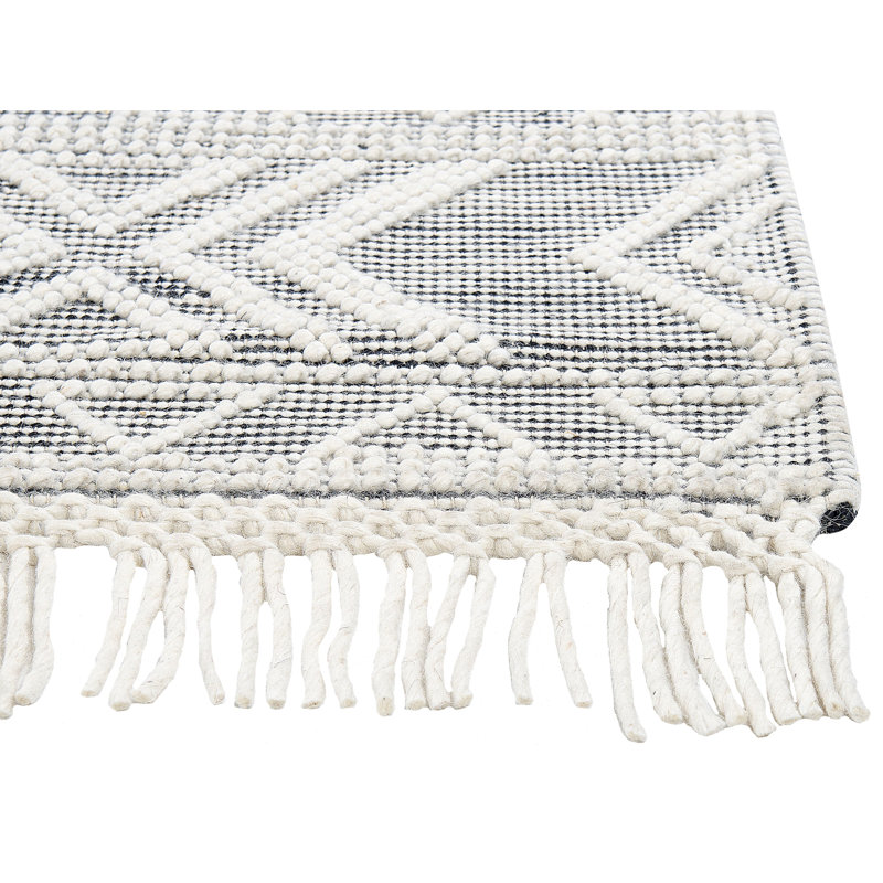 Kassia Geometric Hand Woven 160cm X 230cm Area Rug