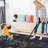 Black+Gold Washable Area Rug-1194839549