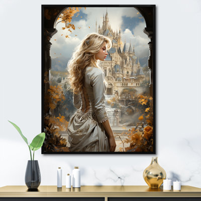 Fairytale Princess Castle - Fantasy Wall Art