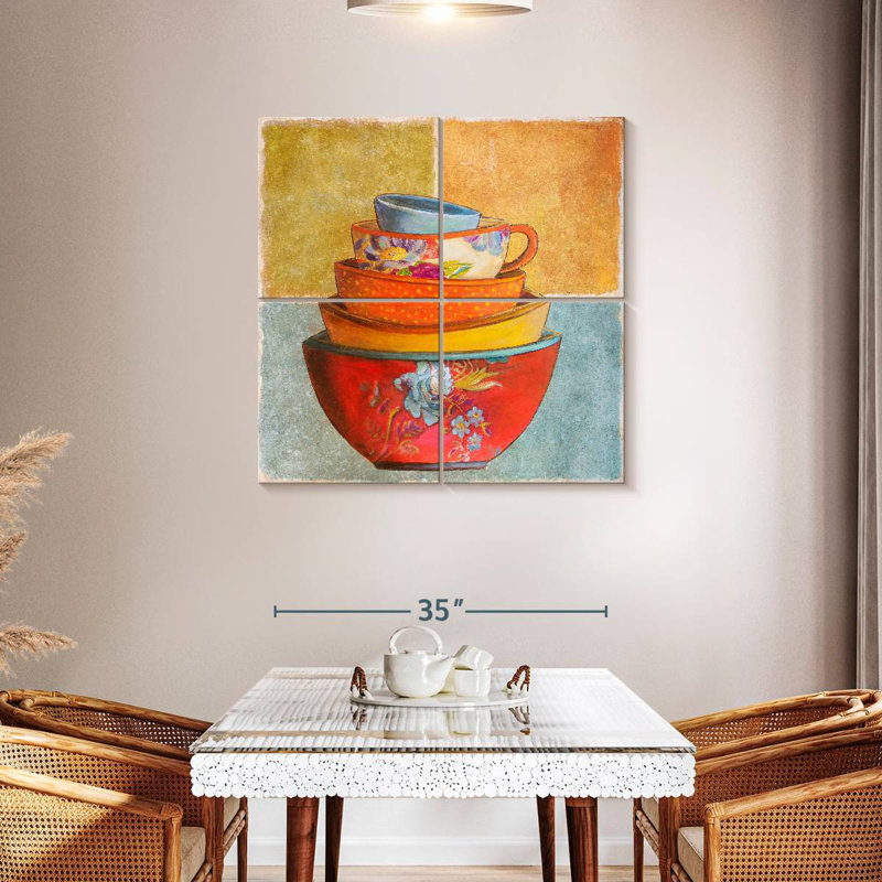 Senne Collage Bowls I