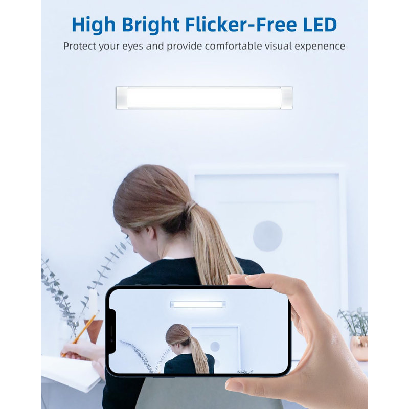 Dainis Plastic LED Flush Mount, Neutral White