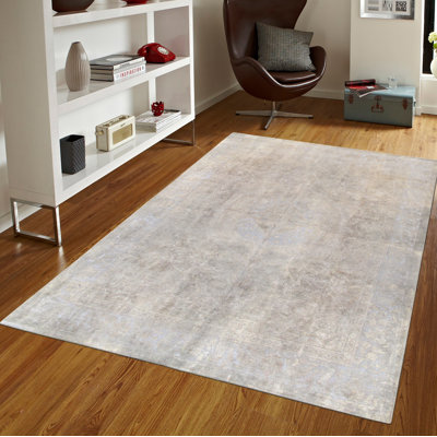 Lahore Hand Knotted Wool Abstract Indoor Rug