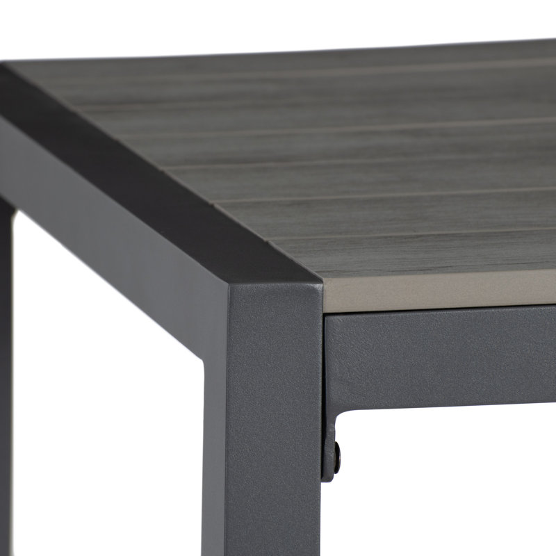 Ensemble bistro pour 2 personnes Ellenton Square, H 40,5 po x L 27,5 po x l 27,5 po