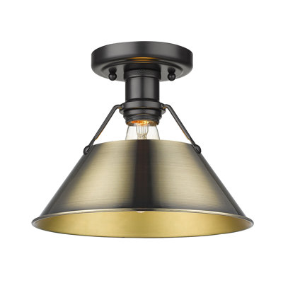 Plafonnier encastré à une lumière de 10 po Weatherford