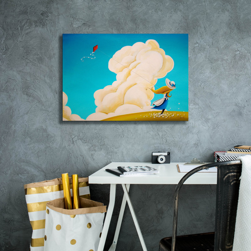 «Paper And String» par Cindy Thornton «Epic Graffiti» par Cindy Thornton, H 18 po x l 26 po