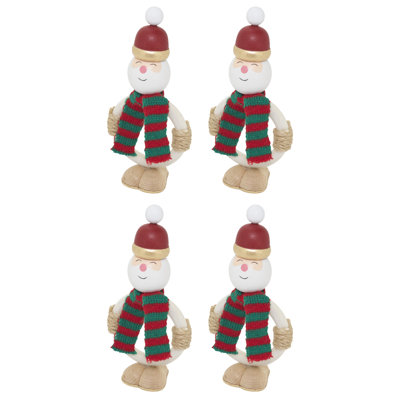 Twinkle Hat Santa Napkin Rings