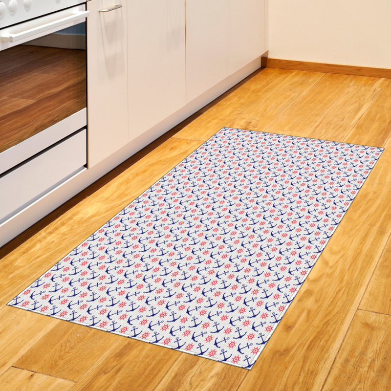 Anchor High Density Long Fiber Poly Threads Decorative Area Rug Carpet, Rectangle 2'7" x 5'