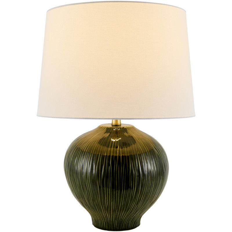 Lampe de table Gaiane, Vert
