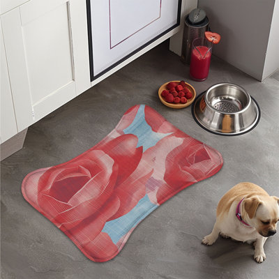 Tapis délicat en os 1 pièce