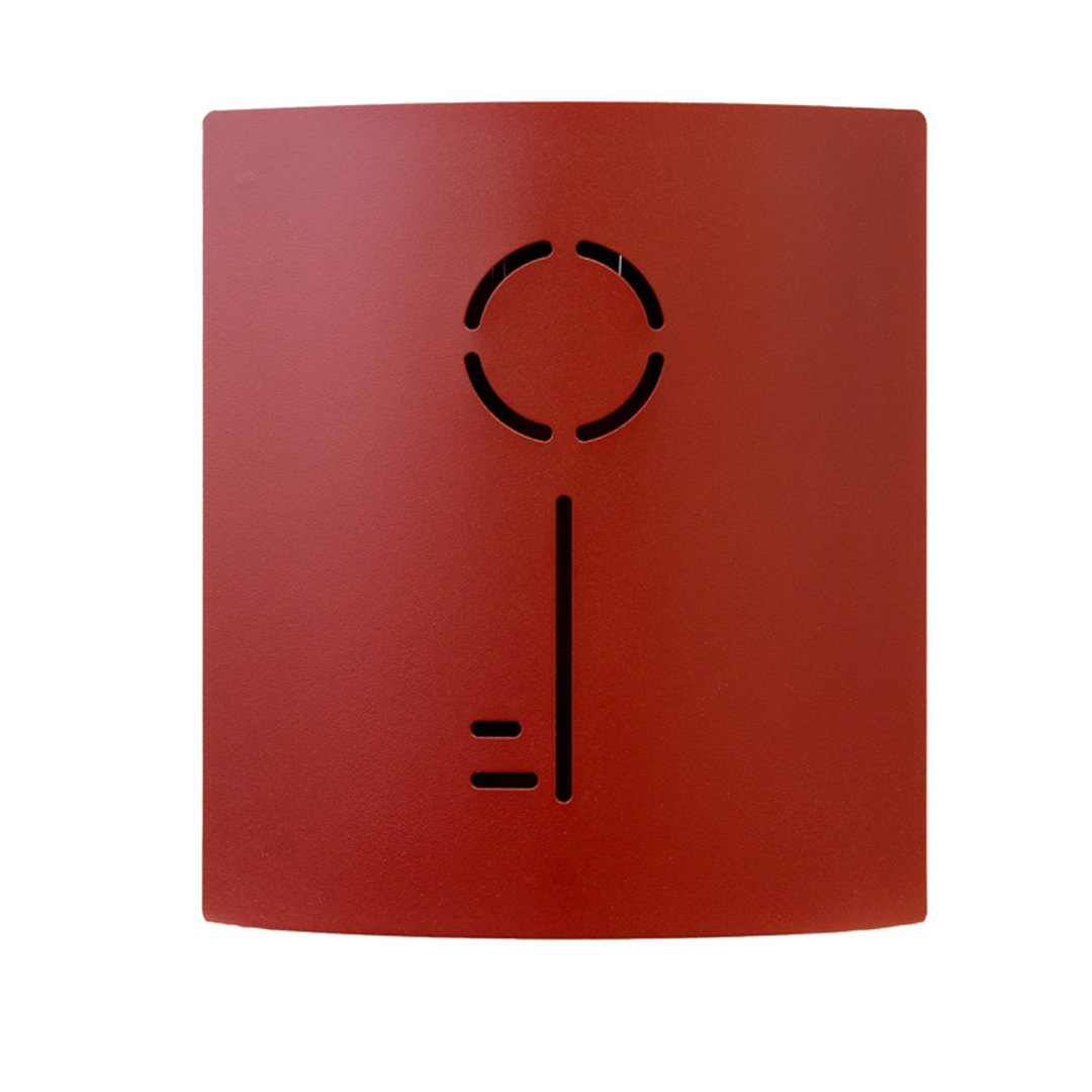 Winfield Wall Mounted Key Keeper Qualarc Color: Red