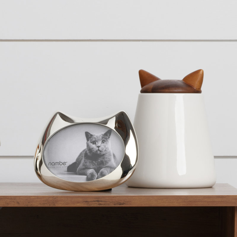 Pet Nambe Cat Frame 3X5