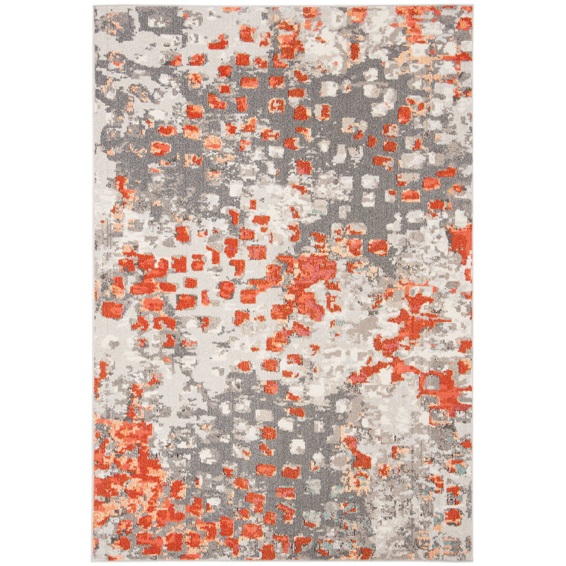 Adelita Abstract Area Rug, Rectangle 122 x 183 cm