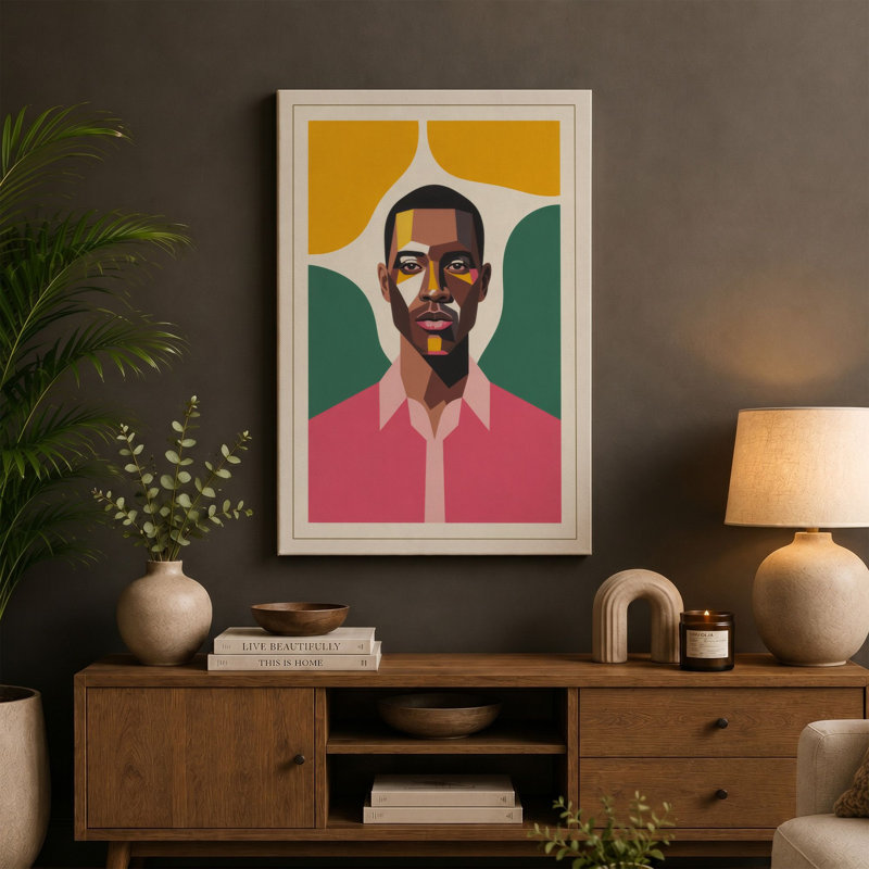 Print, 24x16 - 61.0 x 40.6 cm, Taupe Border