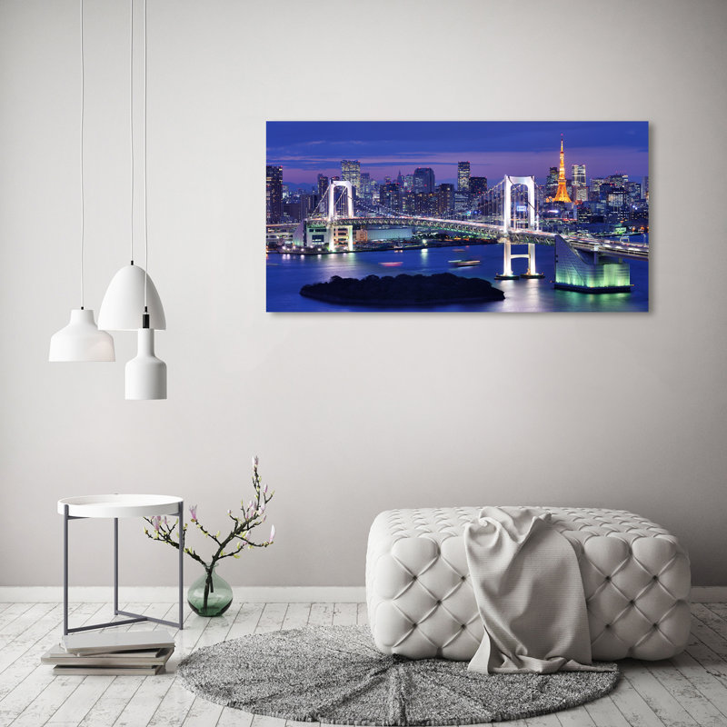 Bridge In Tokyo - Wrapped Canvas Print