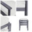 Ensemble de table de patio 7 pièces avec coussins amovibles (coussins moka et beige)-1507772958