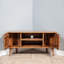 Lympsham TV Stand with Fireplace Included