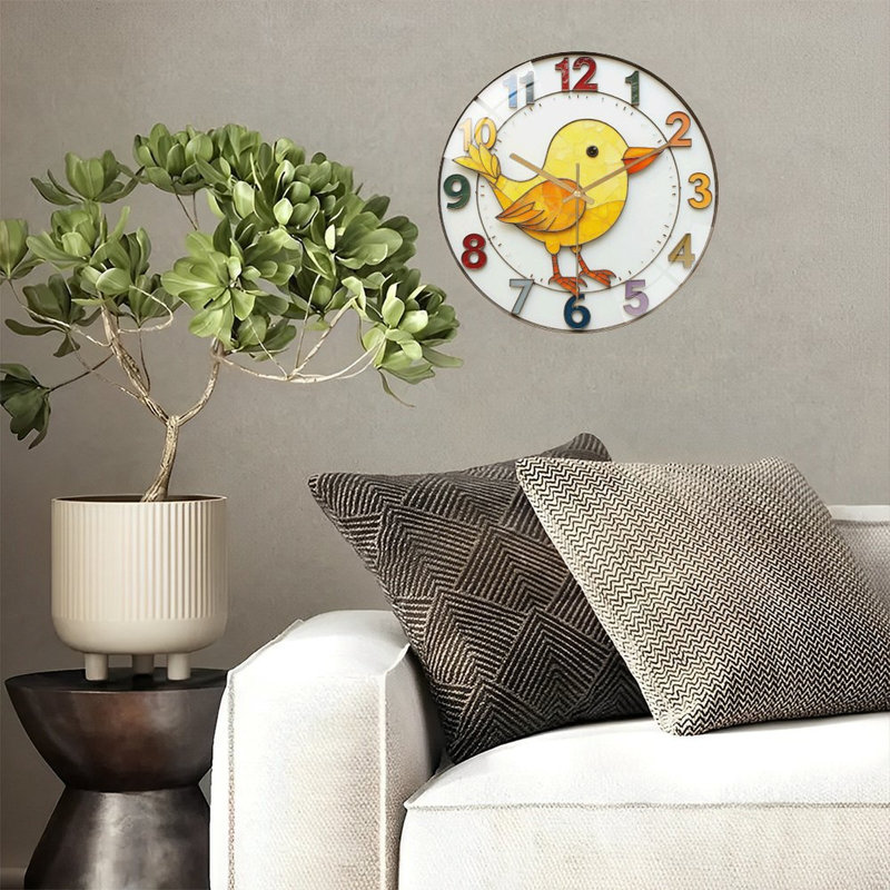 Horloge murale 12 po