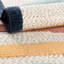 Tapis intérieur / extérieur à rayures Berberia bleu / orange / rouge-287037030