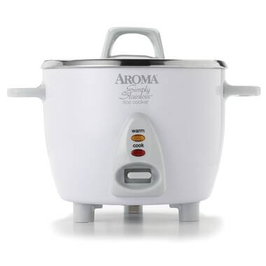 Aroma NutriWare Stainless Steel 14-Cup Rice Cooker NRC-6875D-1SG