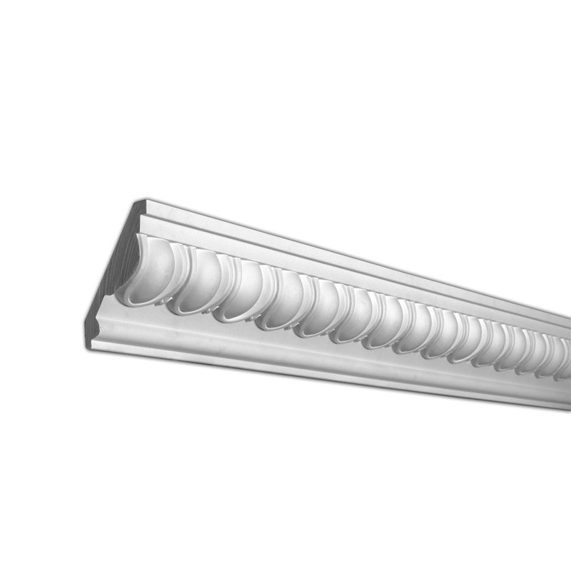 Moulure couronnée en polyuréthane 2 œufs 2-3 / 8 po x 4-3 / 4 po x 96 po 16 LF