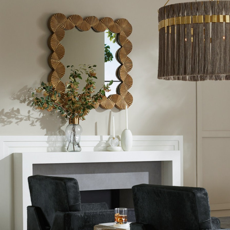 Ethos Square Aluminum Mirror