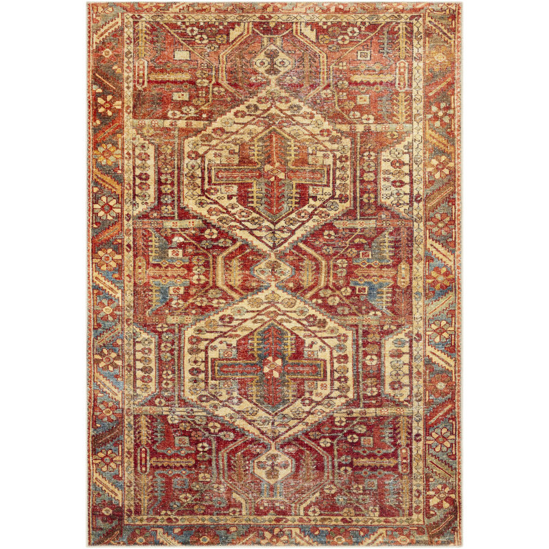 Heyward Oriental Indoor Rug, Rectangle 8'10" x 12'