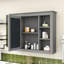 Armoire de toilette murale avec rangement dissimulé Zackaria-1350406265
