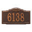 Gatewood Personalized Standard 1-Line Wall Address Plaque-809272618-809272611