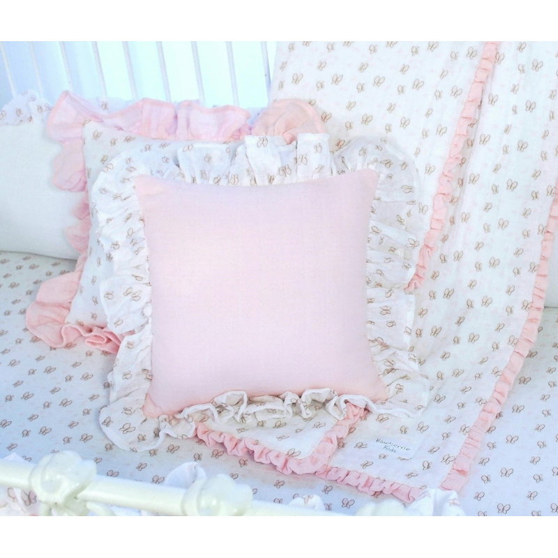 Coussin décoratif en coton Butterfly Tales