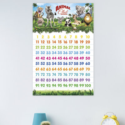 « animal club-123 », impression sur papier