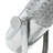 Sebrina Aluminum Metal Microphone Silver Decorative Sculpture
