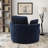 Achorn 42" W Recessed Arm Slipcovered Swivel Barrel Chair-1626819634