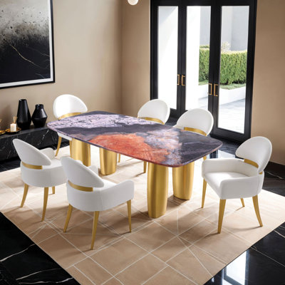 Bexar 7-Piece Dining Table Set