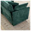 Collection d'accoudoirs modernes en chenille vert pour canapé modulaire Cloud