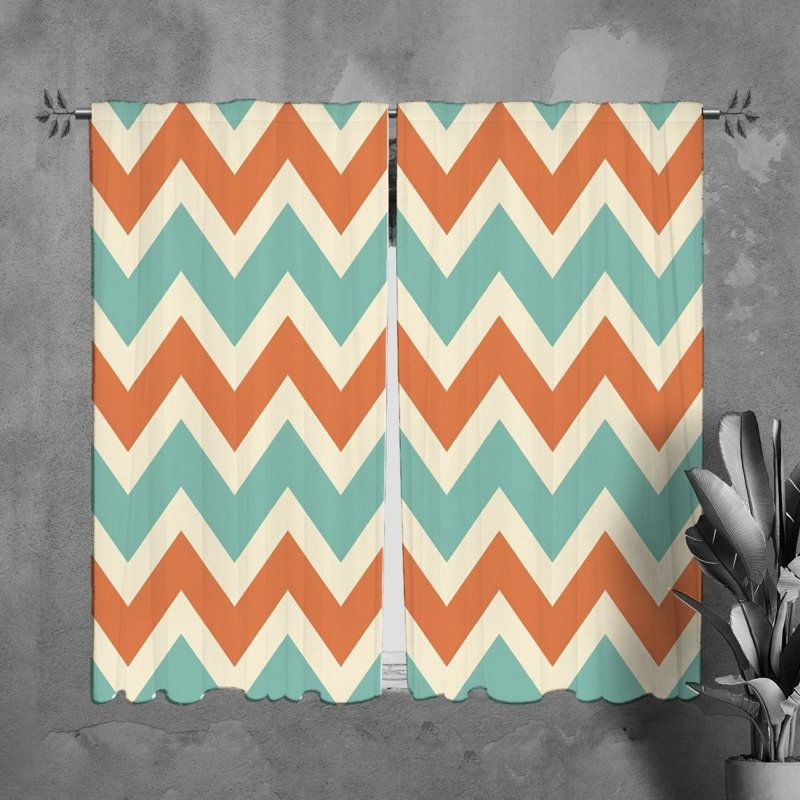 Paire de rideaux obscurcissant en polyester Nashwa, L 20 po x L 82 po