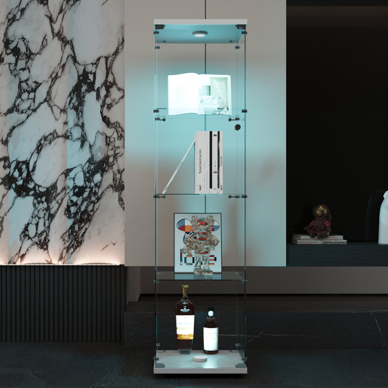 Display Cabinet, White