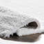 Tapis à poil long performance blanc à motif contemporain tissé à la machine Alanson-711675278
