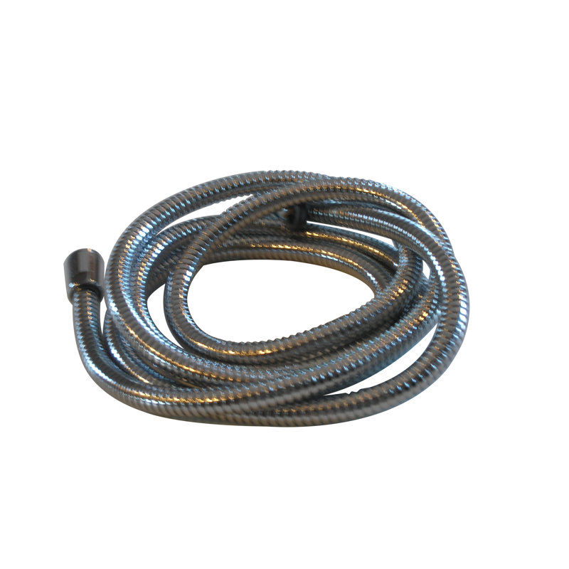 Polished Chrome 79-Inch Metal Shower Hose